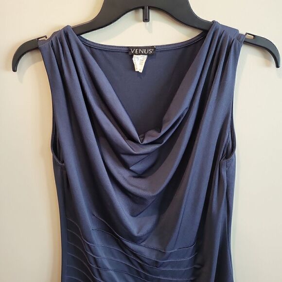 Venus Navy Blue Dress Size Small - Picture 3 of 8